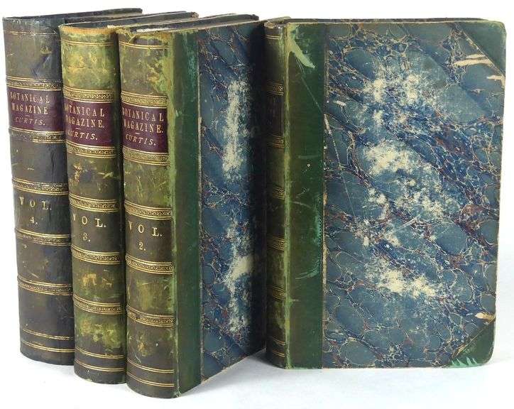 18TH CENTURY BOTANICAL MAGAZINE VOLUMES I TO IV