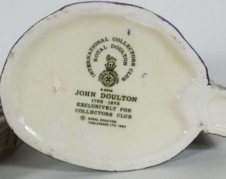 3 DOULTON CHARACTER JUGS