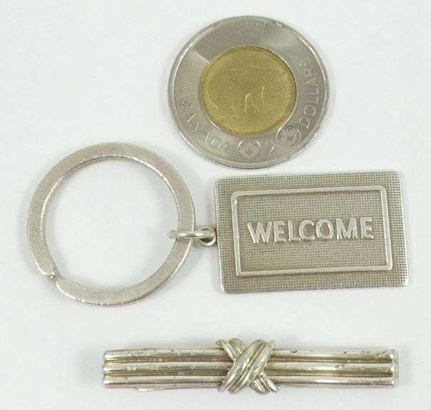 TIFFANY KEY HOLDER & TIE BAR