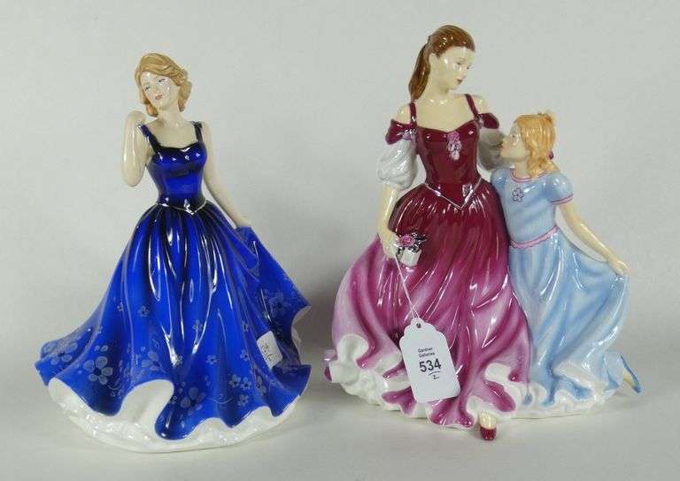 2 ROYAL DOULTON FIGURINES