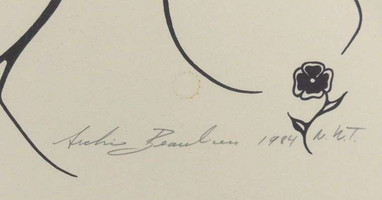 ARCHIE BEAULIEU SERIGRAPH PRINT