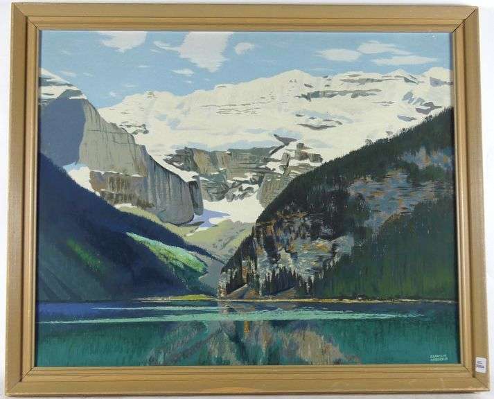 FRANKLIN ARBUCKLE SERIGRAPH