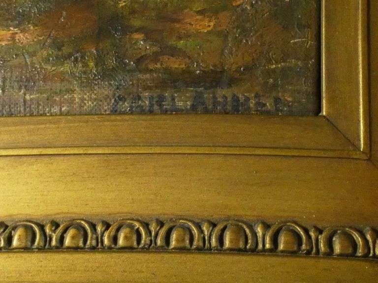 CARL AHRENS PAINTING