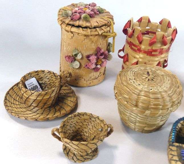 WOVEN BASKETS, ETC.