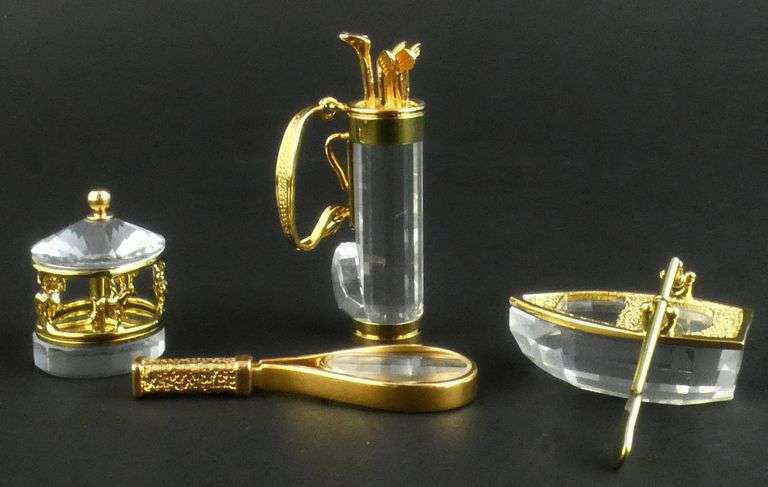 4 SWAROVSKI MINIATURES
