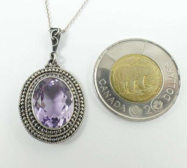 AMETHYST PENDANT