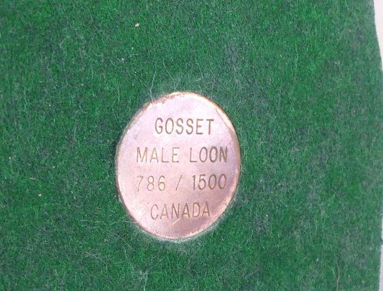 LIMITED EDITION LOON FIGURINE