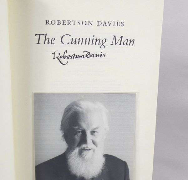 3 SIGNED ROBERTSON DAVIES
