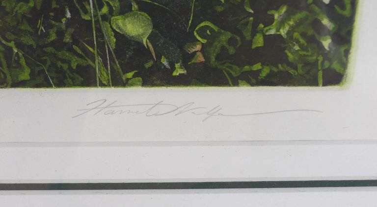 CANADIAN SCHOOL ETCHING