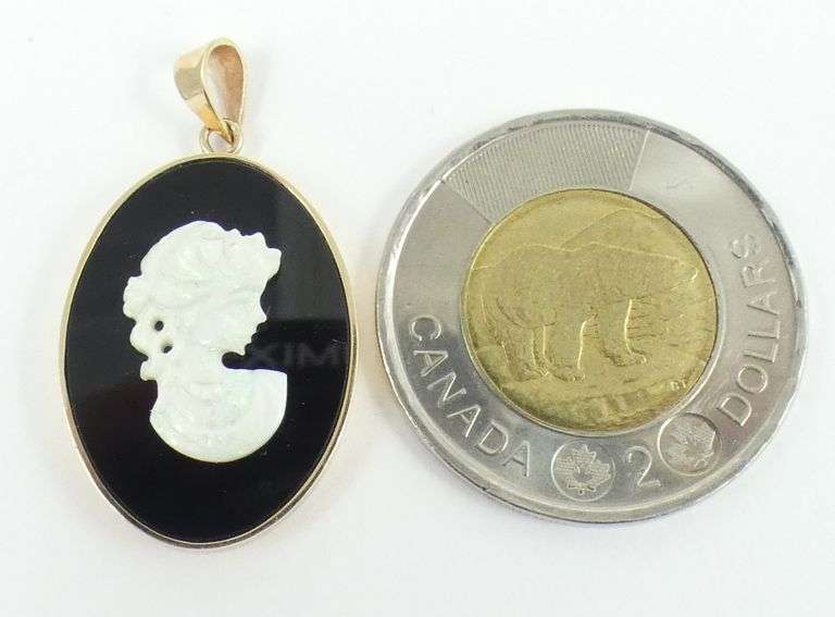 ELEGANT CAMEO PENDANT