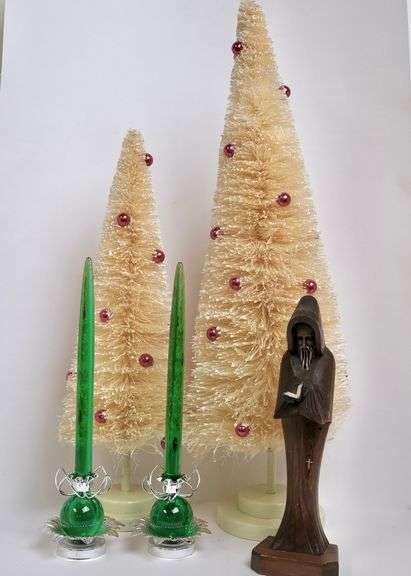 BOTTLE BRUSH TREES, ETC.