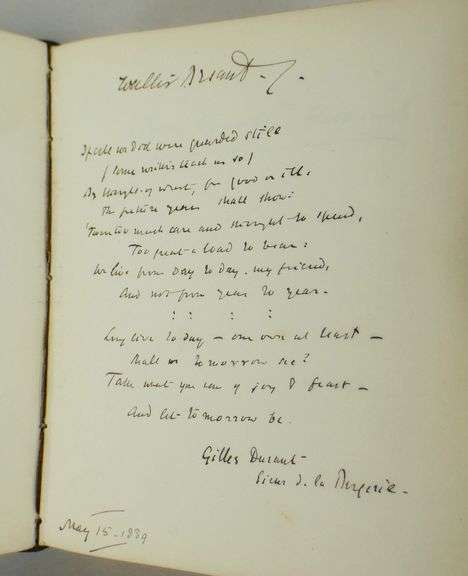 HISTORICAL BOOK OF AUTOGRAPHS