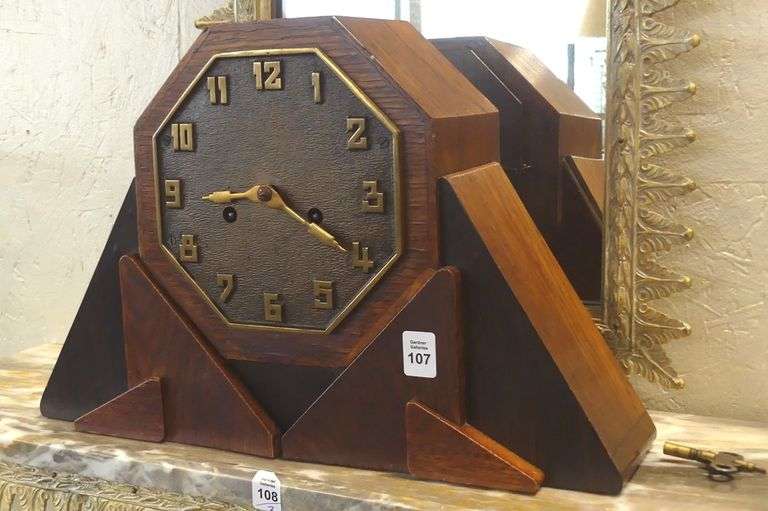 ART DECO DUTCH CLOCK