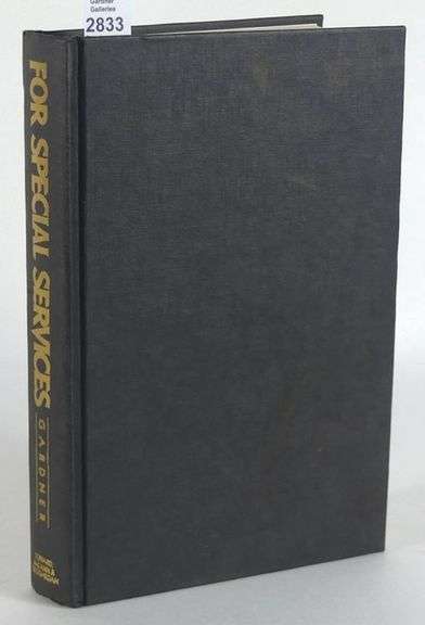 FOR SPECIAL SERVICES, JAMES BOND NOVEL BY JOHN GARDNER