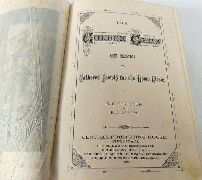 TWO ANTIQUE VOLUMES