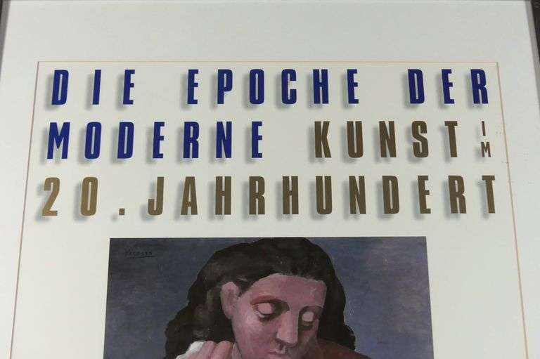 PICASSO EXHIBITION POSTER