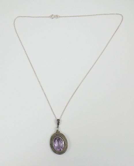 AMETHYST PENDANT