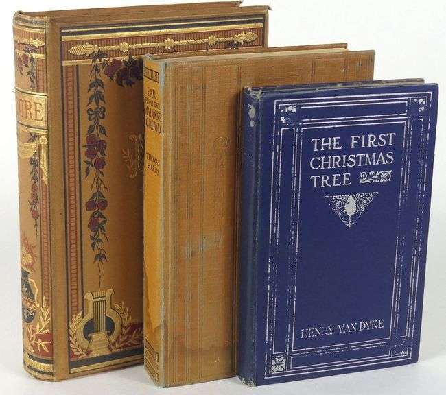 THREE ANTIQUE BOOKS