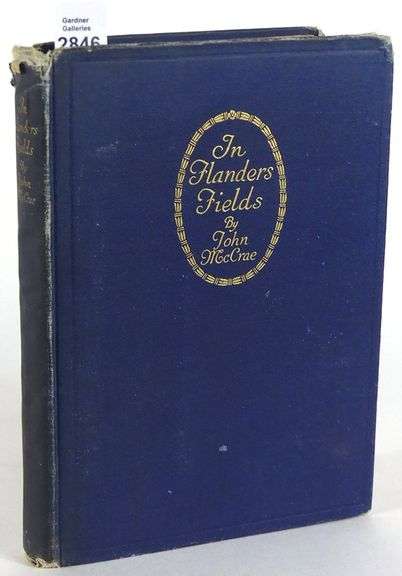 IN FLANDERS FIELDS BY JOHN MCCRAE