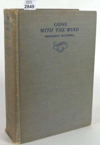 GONE WITH THE WIND, 1937 EDITION