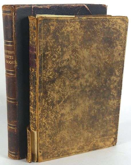TWO ANTIQUE SCOTTISH VOLUMES