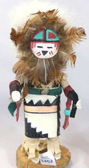 TWO KACHINA DOLLS