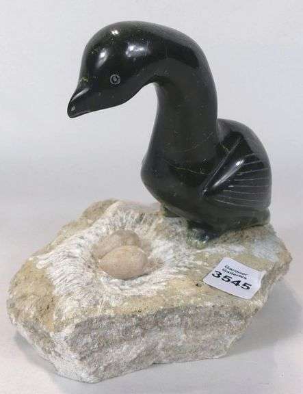 ZEKE M. SOAPSTONE CARVING