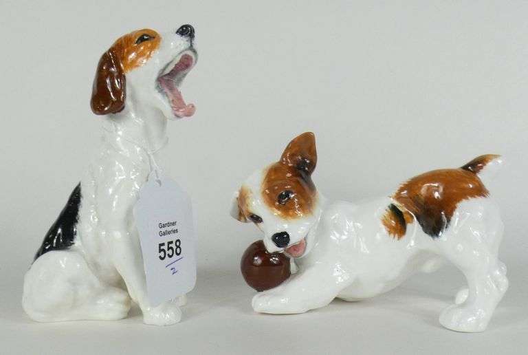 2 DOULTON CHARACTER DOGS