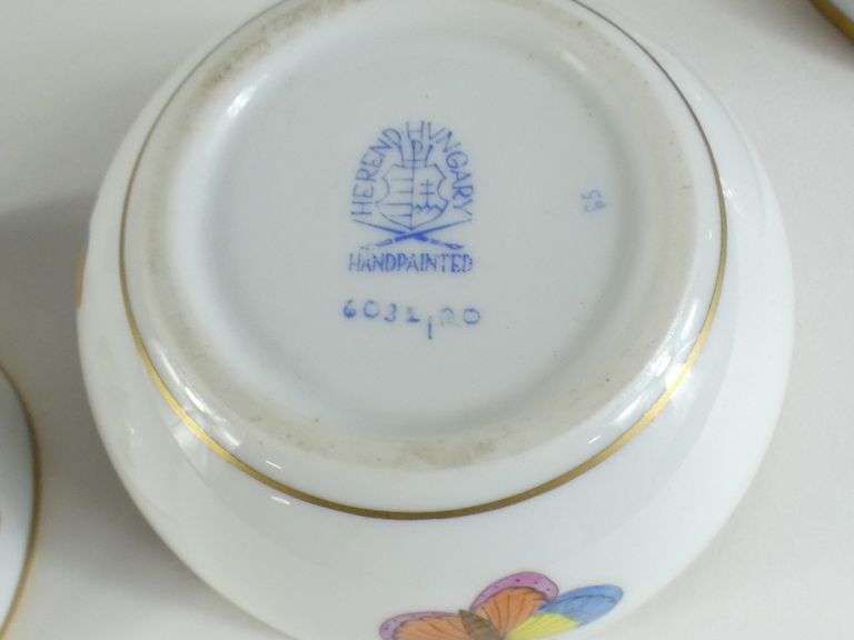 3 HEREND COVERED BOXES