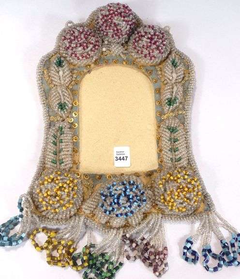 MOHAWK HAND BEADED FRAME