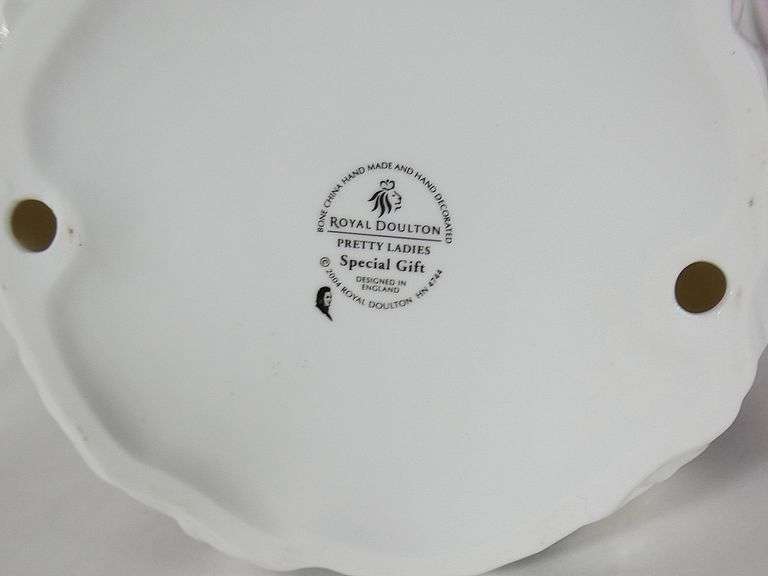2 ROYAL DOULTON "PRETTY LADIES"