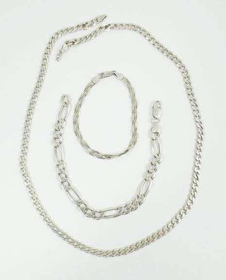 NECK CHAIN & 2 BRACELETS