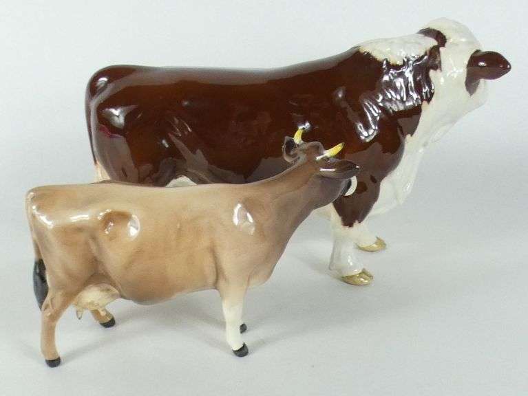 2 BESWICK ANIMAL FIGURINES