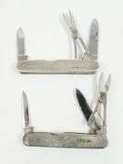 2 STERLING SILVER POCKET KNIVES