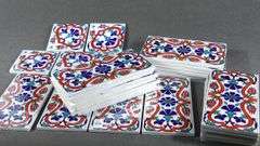 SET OF CERAMIC TILES