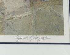 TWO SIGNED GARNET HAZARD PRINTS