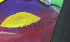 LARGE-SCALE OIL BY IAN LEVENTHAL