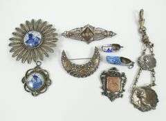 ANTIQUE & VINTAGE SILVER JEWELLERY