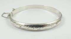 3 STERLING SILVER BRACELETS