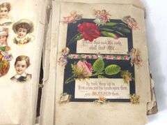 THREE ANTIQUE VOLUMES & VICTORIAN ALBUM