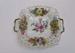 DRESDEN FOOTED PLATES