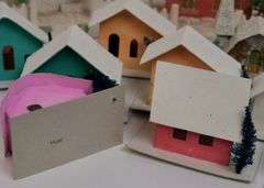 VINTAGE CHRISTMAS VILLAGE