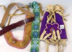 BEADED CLOTHING & GERDANS