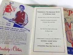 VINTAGE BASEBALL VOLUMES & TWO ORIGINAL 1950/51 PHILLIES YEAR BOOKS