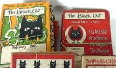 THE BLACK CAT MONTHLY MAGAZINE COLLECTION, 19TH/EARLY 20TH CENTURY