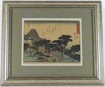 PAIR UTAGAWA/ANDO HIROSHIGE WOODCUTS