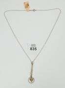 ANTIQUE PENDANT ON CHAIN