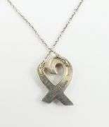 2 TIFFANY PENDANT NECKLACES