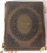 THREE ANTIQUE VOLUMES & VICTORIAN ALBUM