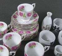 FINE BONE CHINA, ETC.